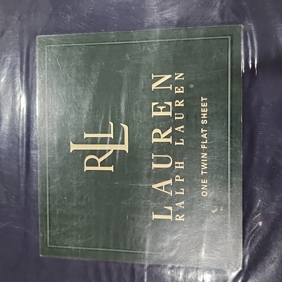 Brand New Navy Ralph Lauren Twin Flat sheet - Picture 2 of 5